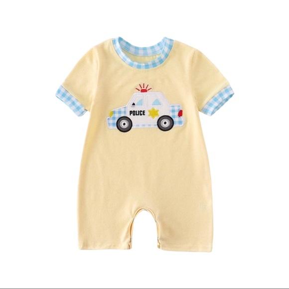 Infant Police Romper - Picture 1 of 5